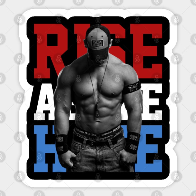 WWE John Cena SmackDown Sticker by Bananagreen